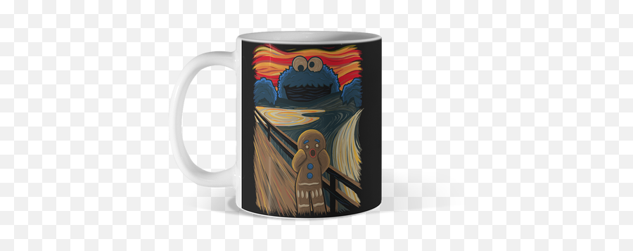 Cartoon Mugs Design By Humans - Mobile Phone Emoji,Dancing Chewbacca Emoticon