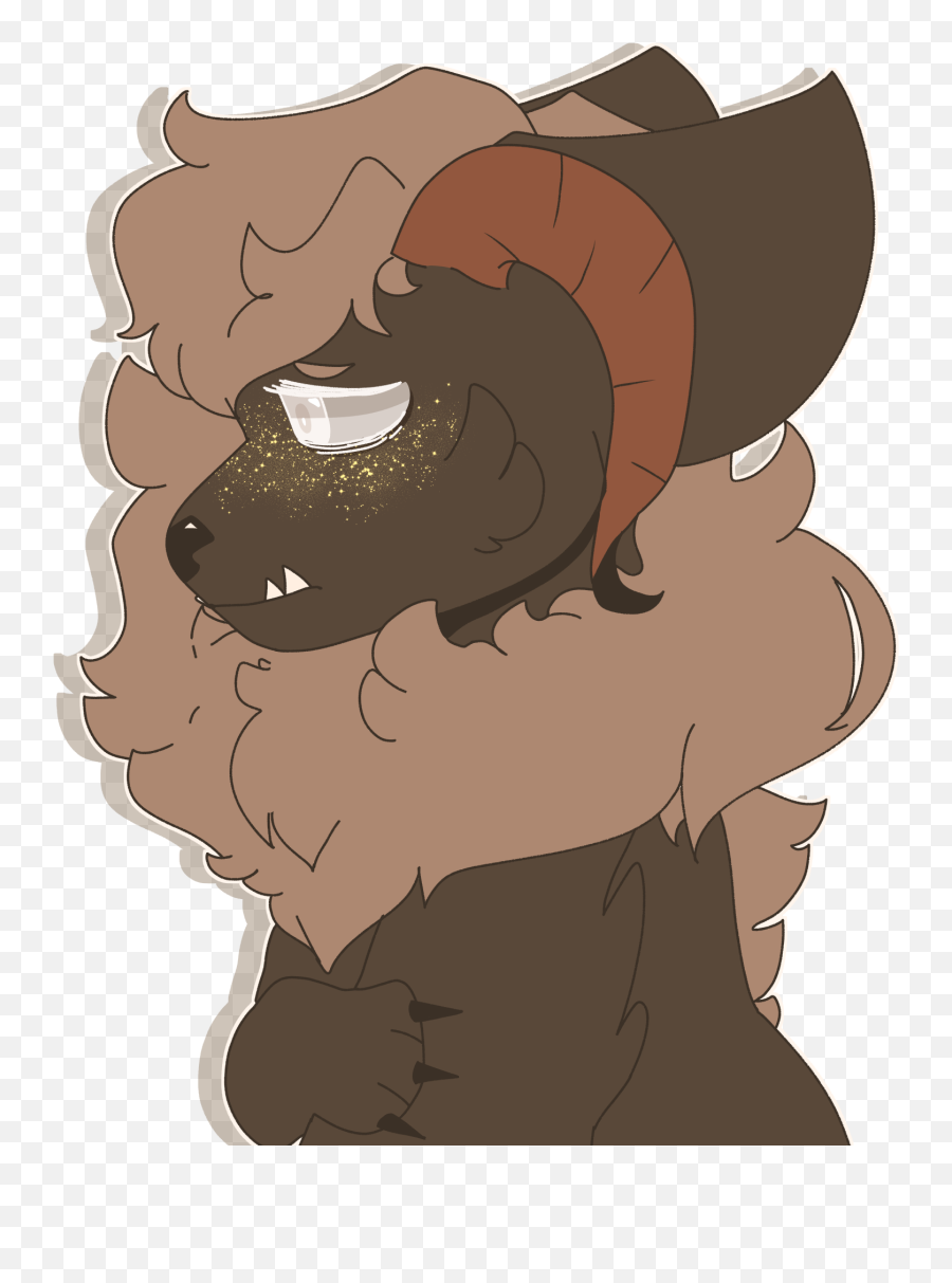 Copy And Paste - Fanart Stray Fawn Community Curly Emoji,God Emoji Copy And Paste