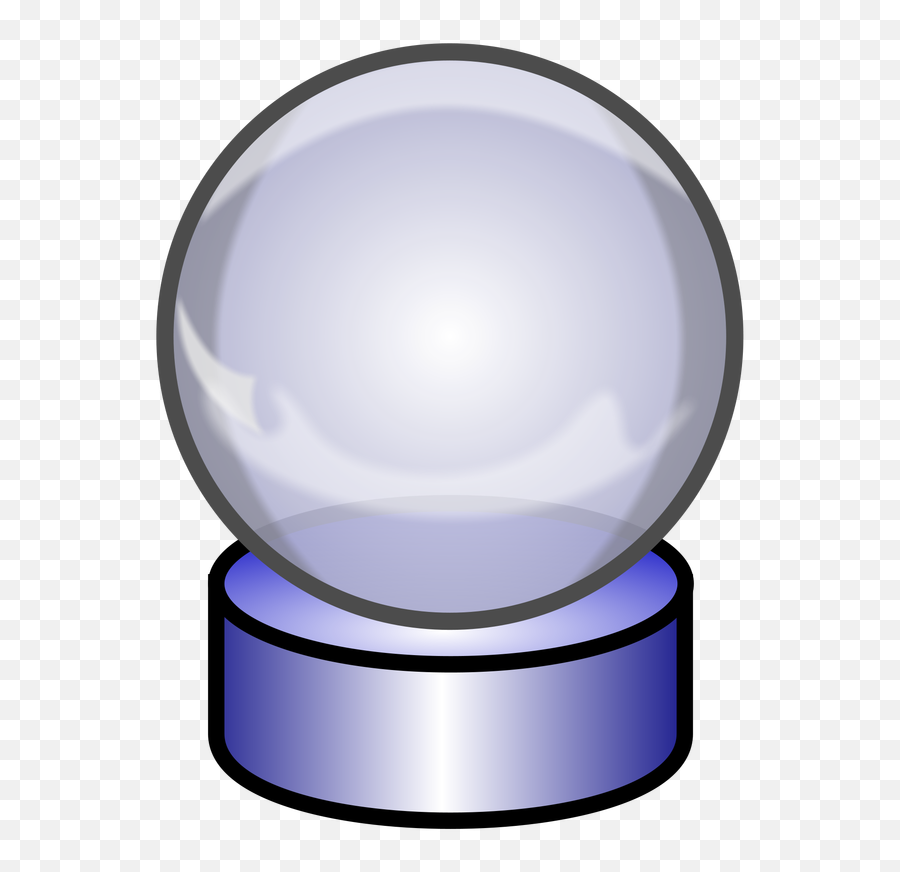 Crystal Ball Clipart - Full Size Clipart 2987667 Pinclipart Solid Emoji,Magic Ball Emoji