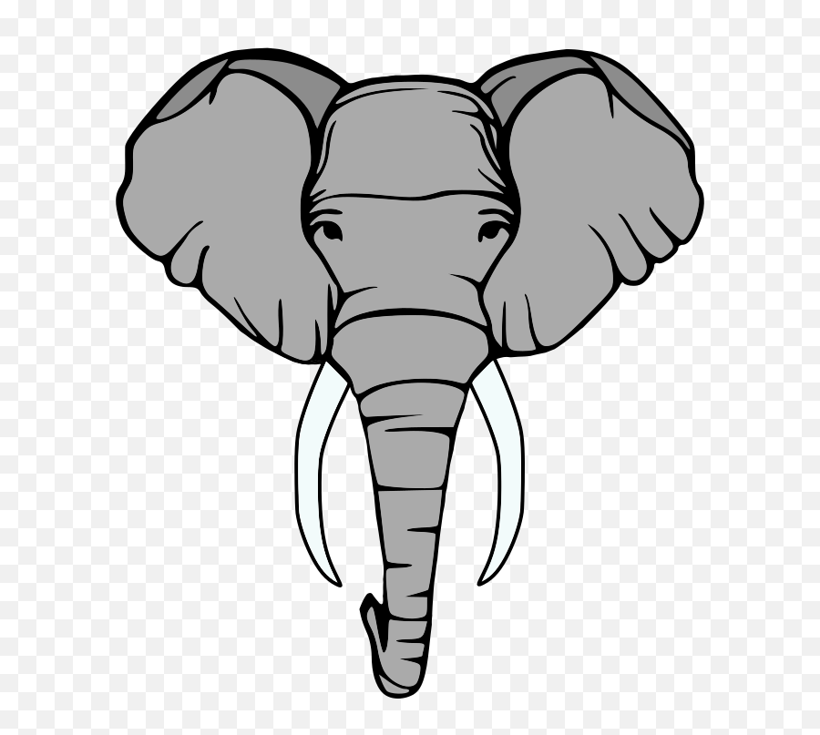 Elephant Head Clipart Free Svg File - Svgheartcom Elephant Head Clipart Emoji,African American Valentine's Day Emojis
