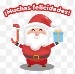 Navidad Tierna - Dibujo Animado De Santa Claus Emoji,Winter Holiday Emojis