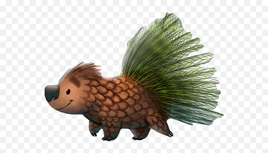 Porcupine Hedgehog Pine Sticker - New World Porcupines Emoji,Porcupine Emoji