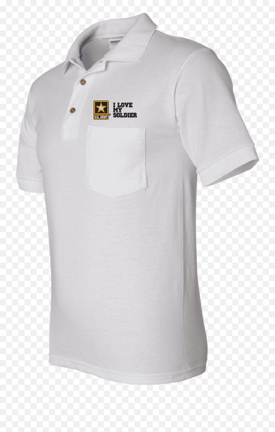 Army Polo I Love My Soldier Us - Short Sleeve Emoji,Emoji Wearing Bathing Pants