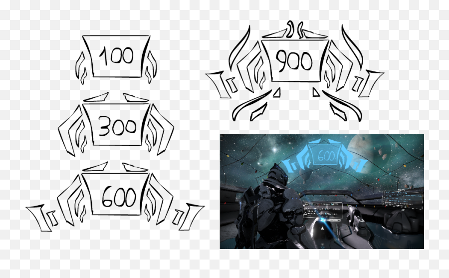Decoration That Evolves As Log In More And More Warframe - Fictional Character Emoji,Steam Emoticon Art To Copy And Paste