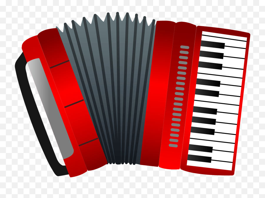 Accordion Musical Instrument Clipart - Accordionist Emoji,Accordion Emoji