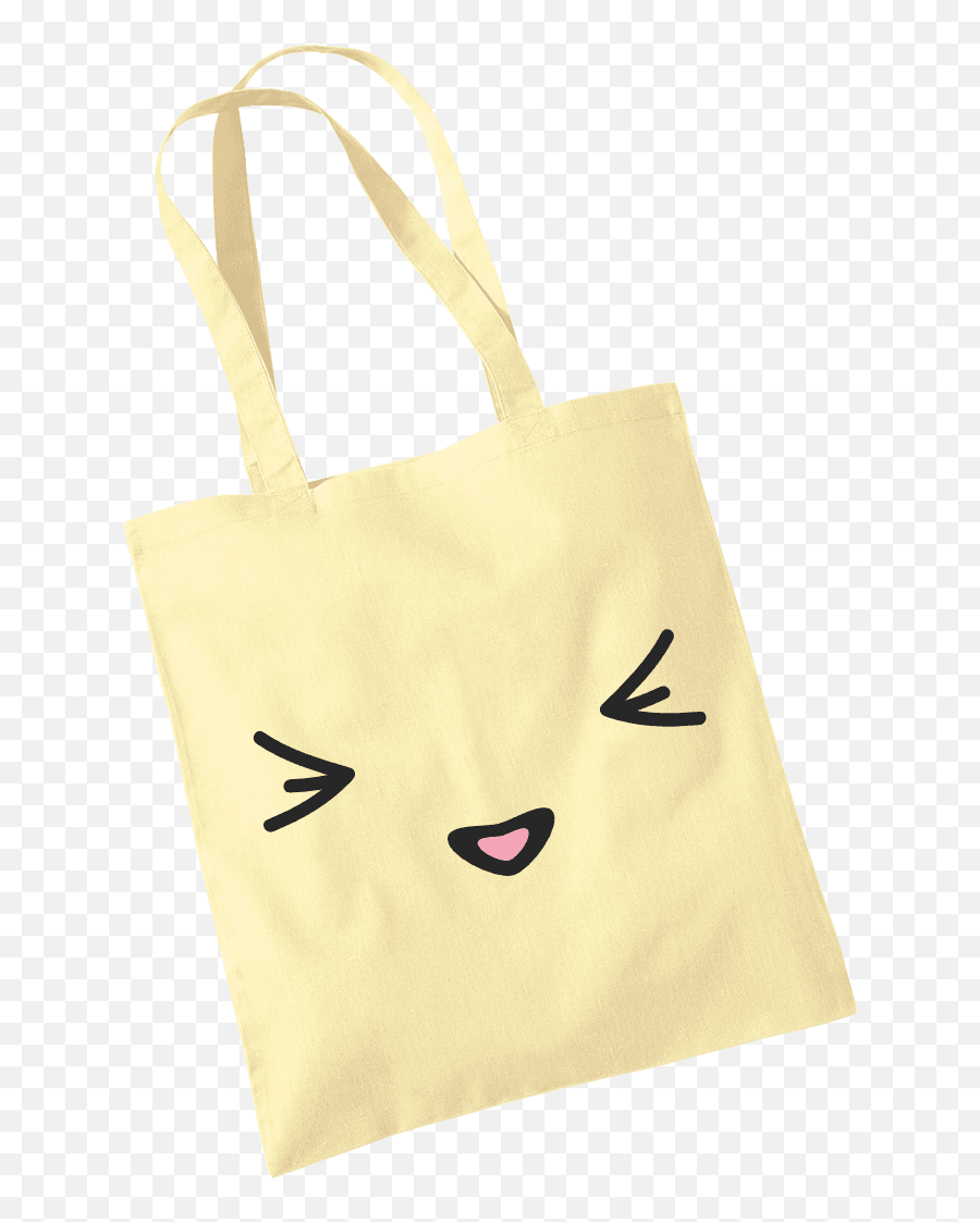 Download Emoji Tote Bag - Stylish,Shopping Bag Emoji Transparent Backround