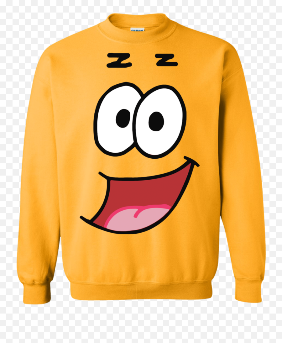 Patrick Star Funny Halloween Custom Sweatshirt - Stranger Blue Sweatshirt Emoji,Star Wars Emoticons Download