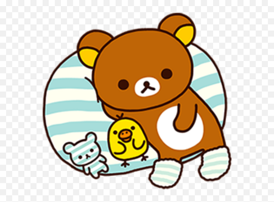 Rilakkuma - Plüss Odango Rilakkuma Enjoy And Relax Memopad Emoji,Irto Meleg Emoticon