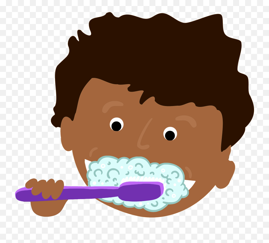 Free Clipart Brush Teeth - Clip Art Brushing Teeth Png Brush Teeth Hair Clipart Emoji,Brushing Teeth Emoticon