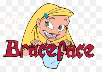 90s Tv Shows We All Watched As Kids - Cartoon Brace Face Emoji,Tv Show Animated Teen Emotions