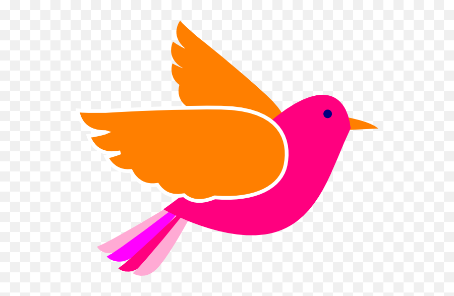 Pink Bird Clipart Free - Clip Art Bay Bird Clipart Png Transparent Emoji,Red Cardinal Bird Emoji