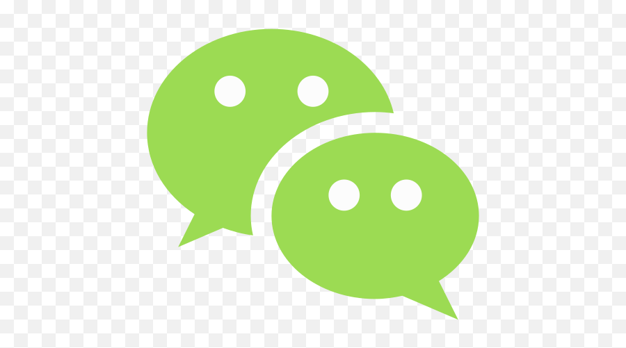 Logo Messenger Social Media Wechat - Icon Wechat Logo Png Emoji,Wechat Shower Emoticons
