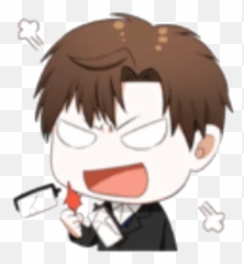 Telegram Sticker - Jaehee Stickers Emoji,Jaehee Sighing Emoji Mystic Messenger