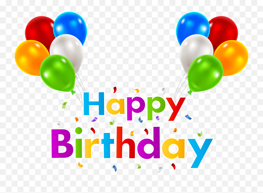 Frame Happy Birthday Png - Happy Birthday Png Design Happy Birthday With Balloons Png Emoji,Birthday Balloon Emoji