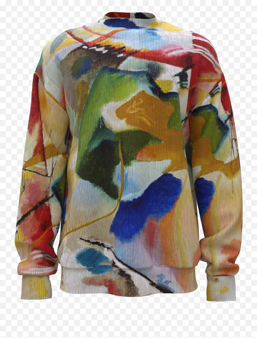 Sweatshirt - Painting With Green Center U2013 Dressx Emoji,Wassily Kandinsky Emotions