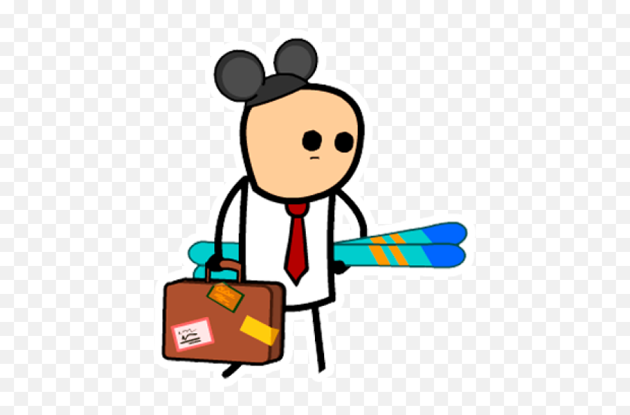 Sticker Maker - Cyanide U0026 Happiness Explosmnet Emoji,Briefcase Emoji Copy And Paste