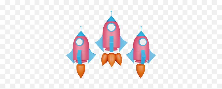 Rockets 3d Illustrations Designs Images Vectors Hd Graphics Emoji,Instead Of Rockets Slow Hold Emoji