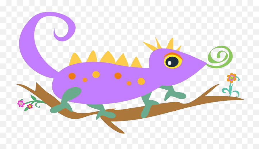 Purple Lizard Transparent Images Png - Lizard Clipart Full Emoji,Chamelon Emoji