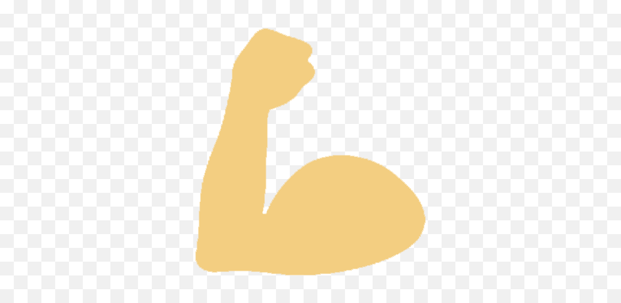 Illuminate Literary Agency Emoji,Pale Muscle Emoji