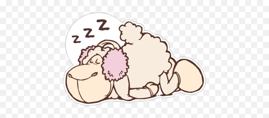 Telegram Sticker From Cute Sheep Pack Emoji,Cute Lamb Emoji