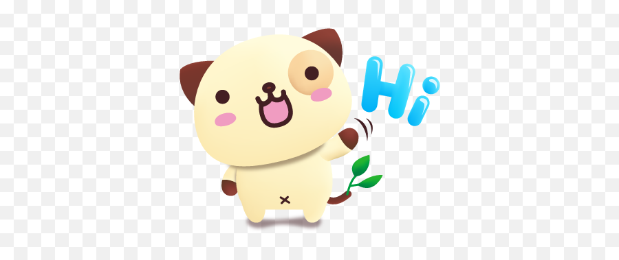 Pandadog Friends 3d - Happy Emoji,Mango Emoji Iphone