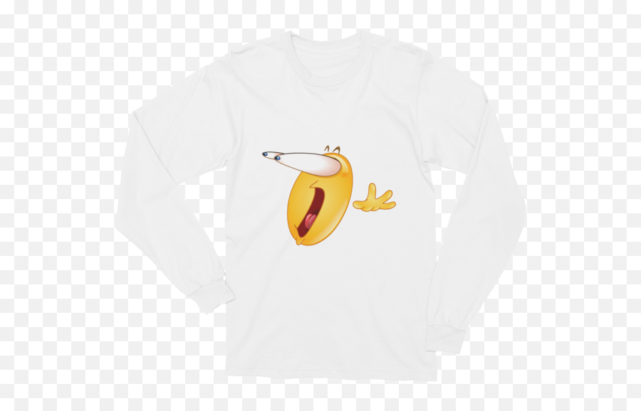 Unisex Eye Popping Emoji Long Sleeve T - Long Sleeve,Popping Emoji