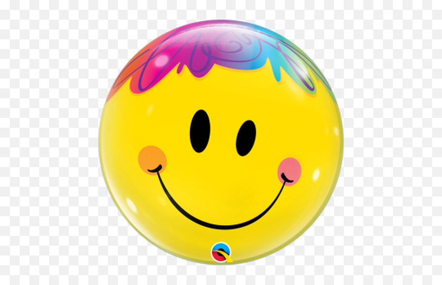 Get Well Bubbles Balloon Balloon Place - Smiley Ballon Emoji,Mardi Gras Emoji