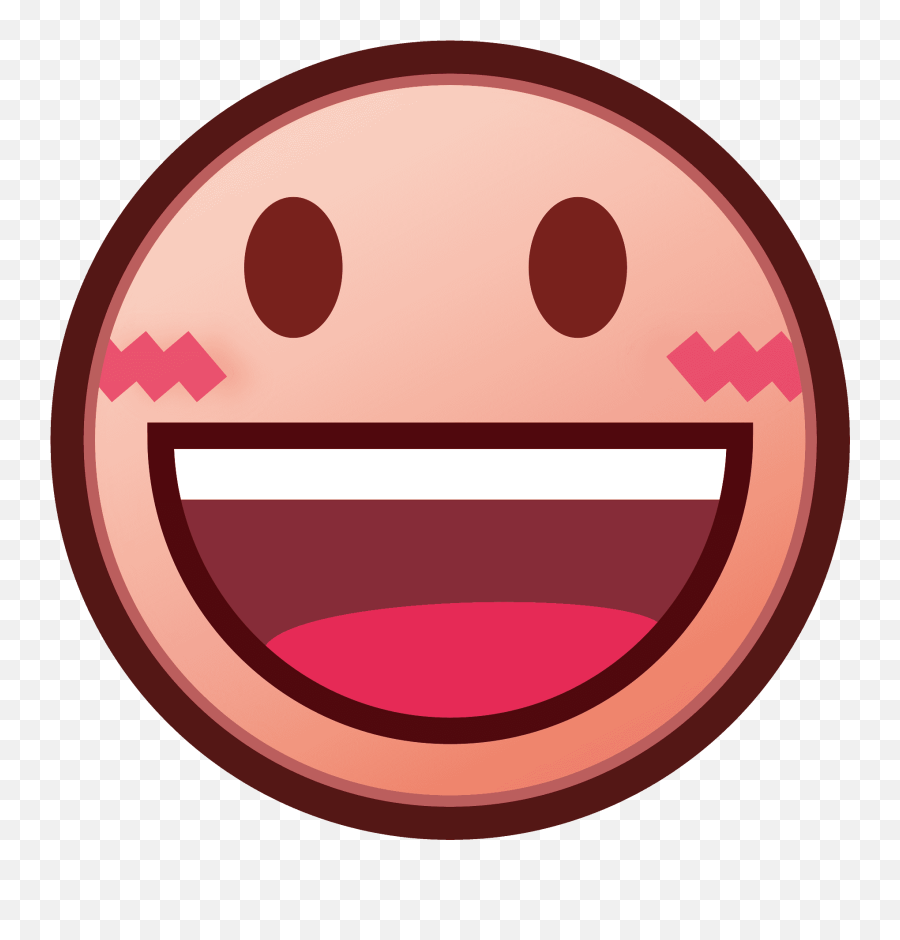 Grinning Face With Big Eyes Emoji - Emojidex,Big Eyes Emoji