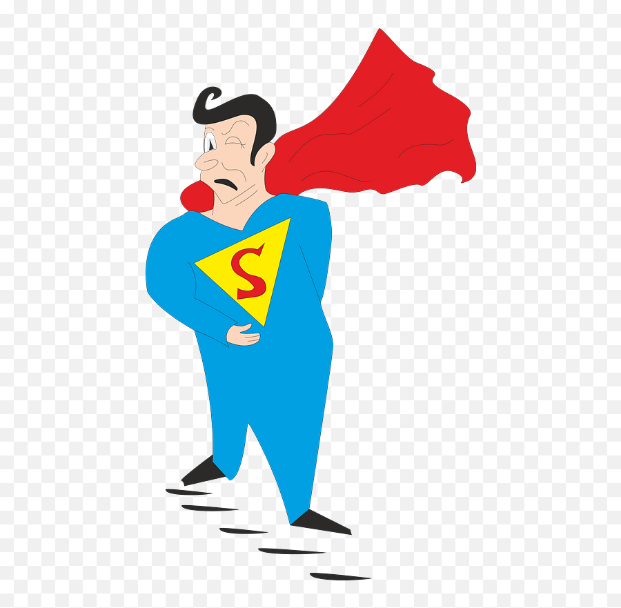 Superman Clipart - Superhombre Png Emoji,Superman Emoji Art