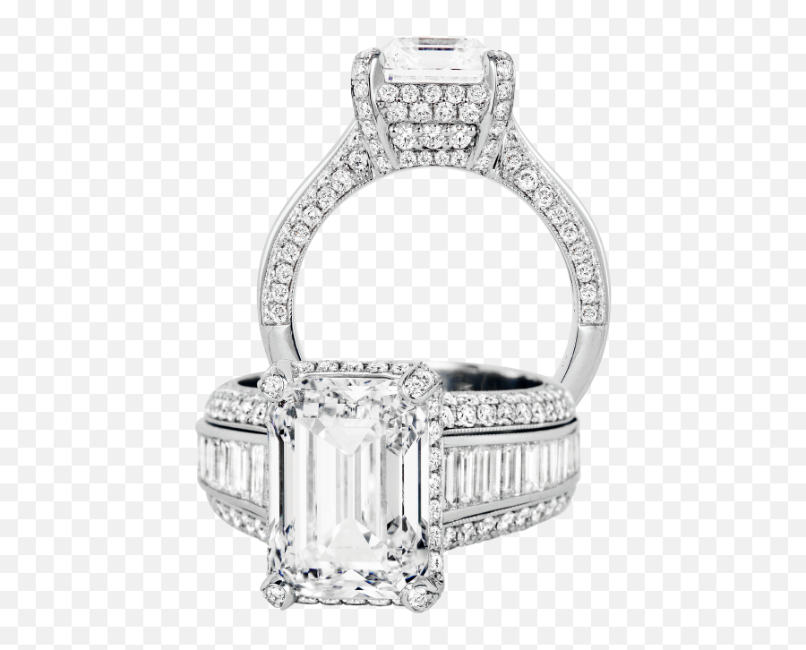 Diamond Engagement Rings Wedding Rings - Solid Emoji,Wedding Ring Emoji