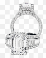 Diamond Engagement Rings Wedding Rings - Solid Emoji,Wedding Ring Emoji