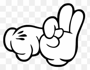 Dibujos De Mickey Mouse Sacando El Dedo - Imagenes De Las Manos De Mickey Mouse Emoji,Stinkefinger Emoji Iphone