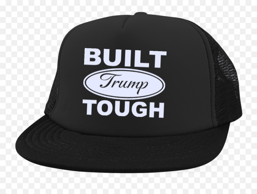 Built Trump Toughtrucker Hat With Snapback - Unisex Emoji,Emoji Snapback Hats