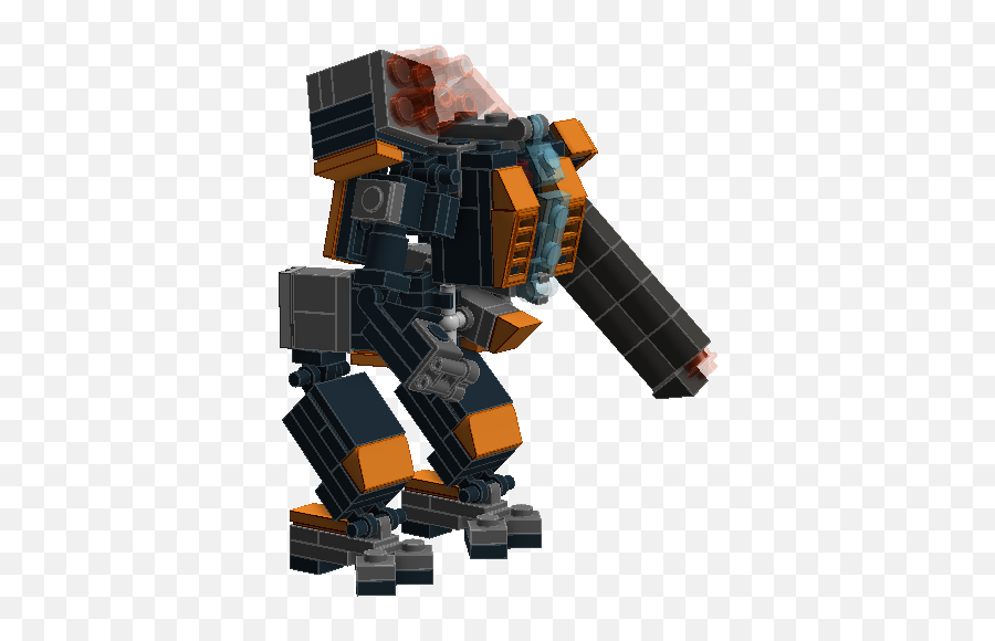 Another Microfig Mech - Lego Microfig Mech Emoji,Mech Emoji