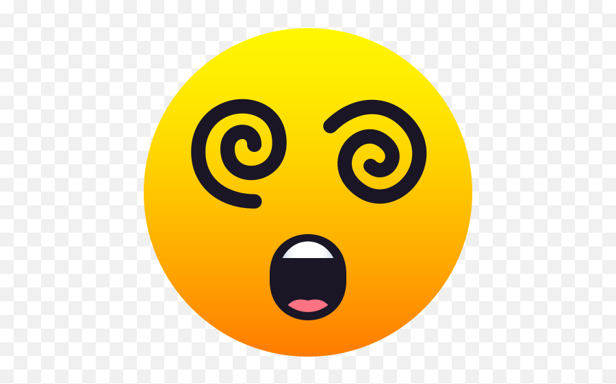 Emoji Giddy Face To Copy Paste - Dizzy Face Emoji,Dizzy Emoji