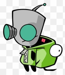 List Of Invader Zim Characters - Gir Invader Zim Emoji,Fanfiction Zim Dib Antenna Emotion Movie