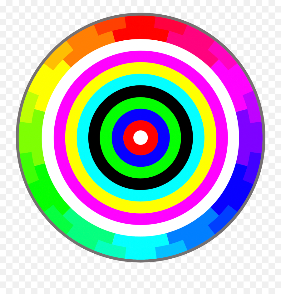 Alchemy Of Color - Shooting Target Emoji,Color Emotion Coralation