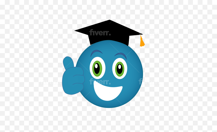 Design Unique Emojis Caricatures And Cartoons - Square Academic Cap,Graduation Emoji
