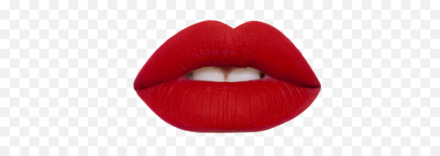 Lips Red Lipstick Aries Moodboard Sticker By Sistwe - Red Matte Lips Png Emoji,Lip And Lipstick Emoji