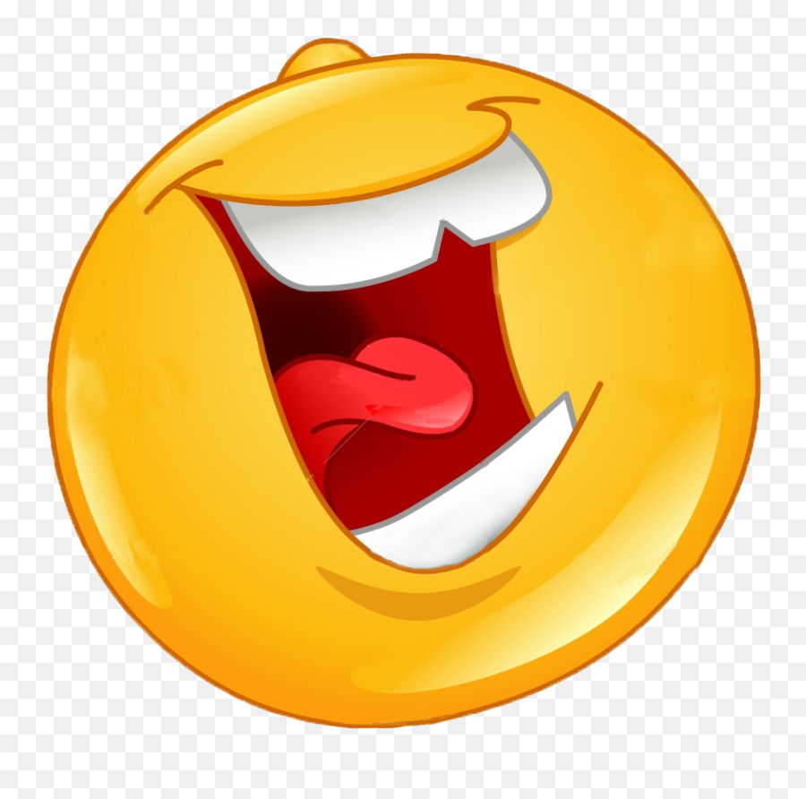 Laughing Smiley Face Emoticon Drawing - Laughing Emoji Png,Draw Smiley Faces Emoticons