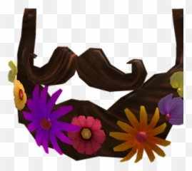 Brown Beard Roblox - Beard Of Flowers Roblox Emoji,Razzberry Emoticon
