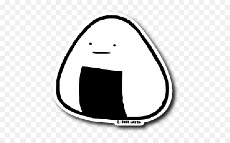 Pin On Stickers - B Side Label Stickers Onigiri Emoji,Dratini Emoticon