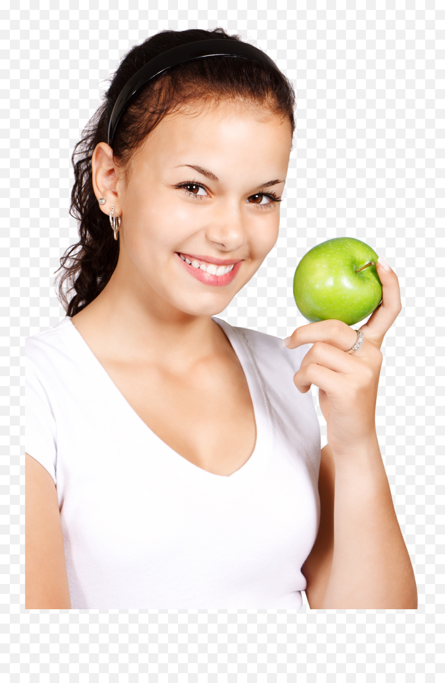 Png Woman Apple U0026 Free Woman Applepng Transparent Images - Woman Holding An Apple Emoji,Apple Emoji Girl