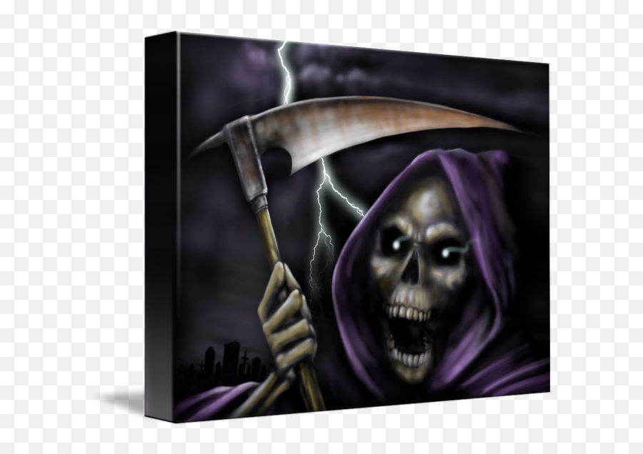 Grim Reaper - Edgy Boomer Skeleton Meme Emoji,Grim Reaper Emoticon Facebook