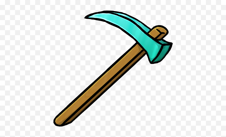 Diamond Hoe Icon - Diamond Hoe Icon Emoji,Minecraft Emojis Diamond