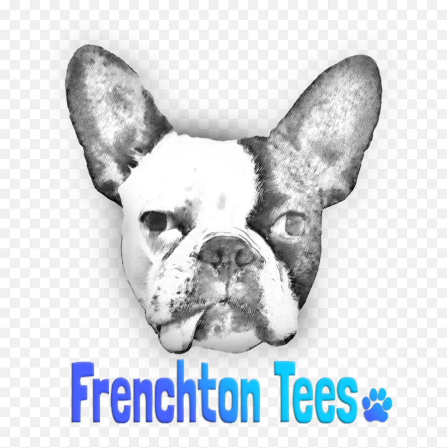 Frenchton Tees Emoji,Terrier Dog Emoji Png