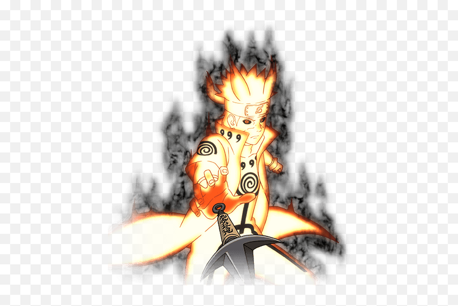 Naruto Online Forum - Minato Namikaze Kurama Mode Emoji,9 Tails Kurama Emoticon