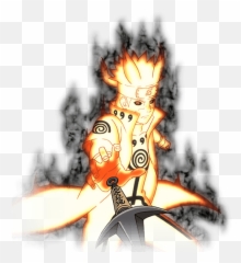 Naruto Online Forum - Minato Namikaze Kurama Mode Emoji,9 Tails Kurama Emoticon