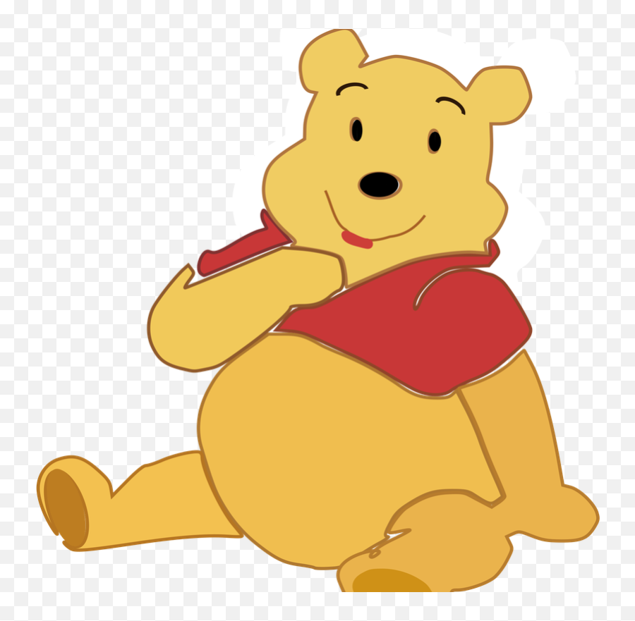 Open - Winnie Pooh Png Transparent Png Free Download On Cute Winnie The Pooh Sitting Emoji,Winnie The Pooh Emojis