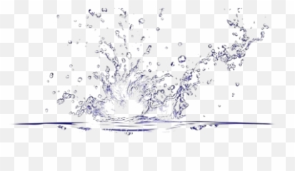 Download Water Drop Splash Free Frame Clipart Png Free Emoji,Facebook Water Drop Emoticon